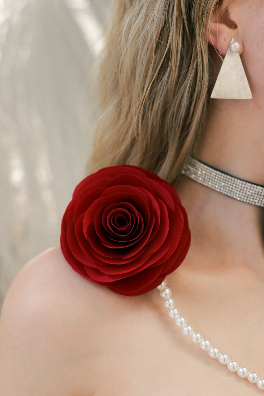 Choker "Lil Camelia Red"