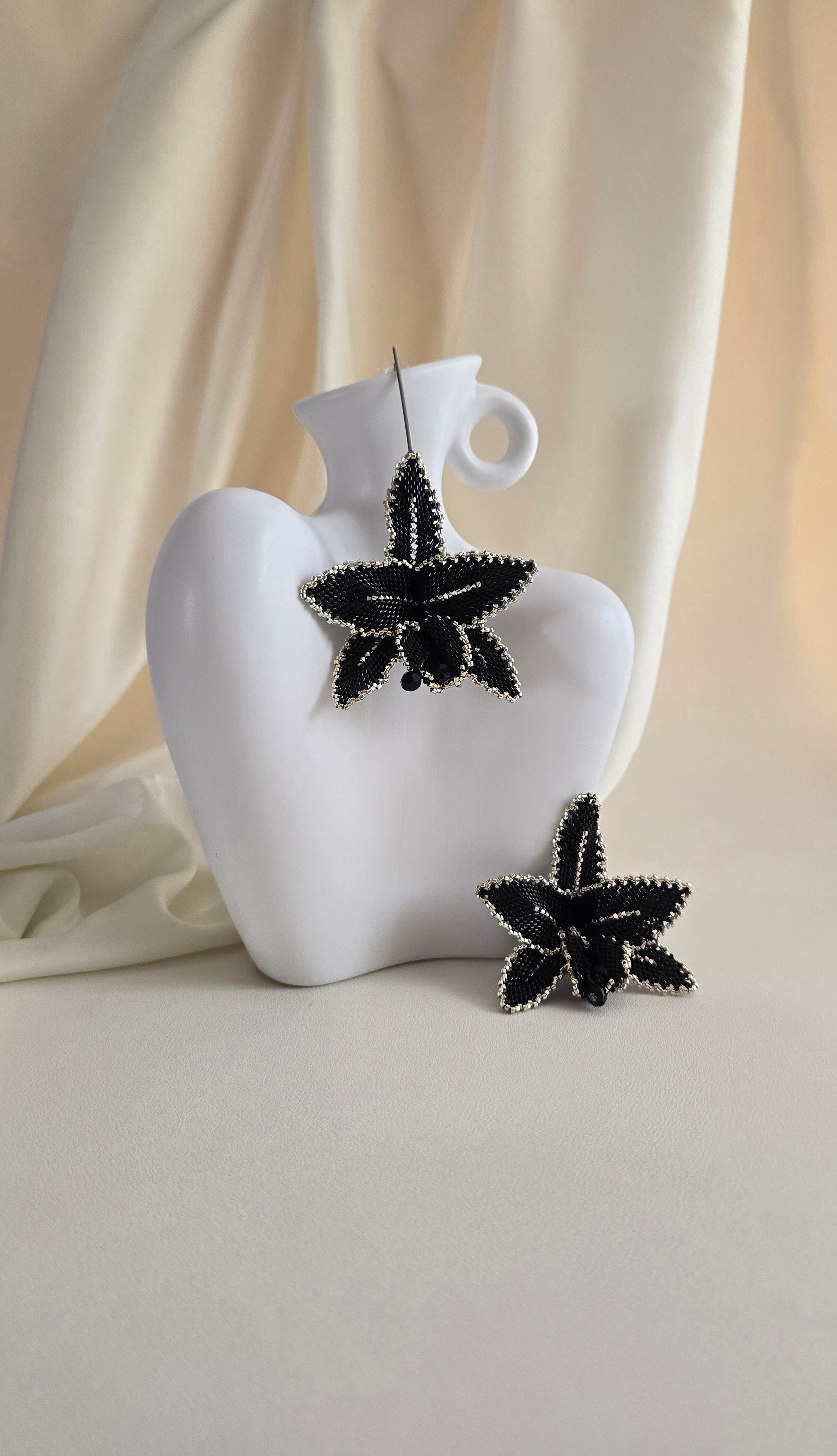 Earrings Orchid