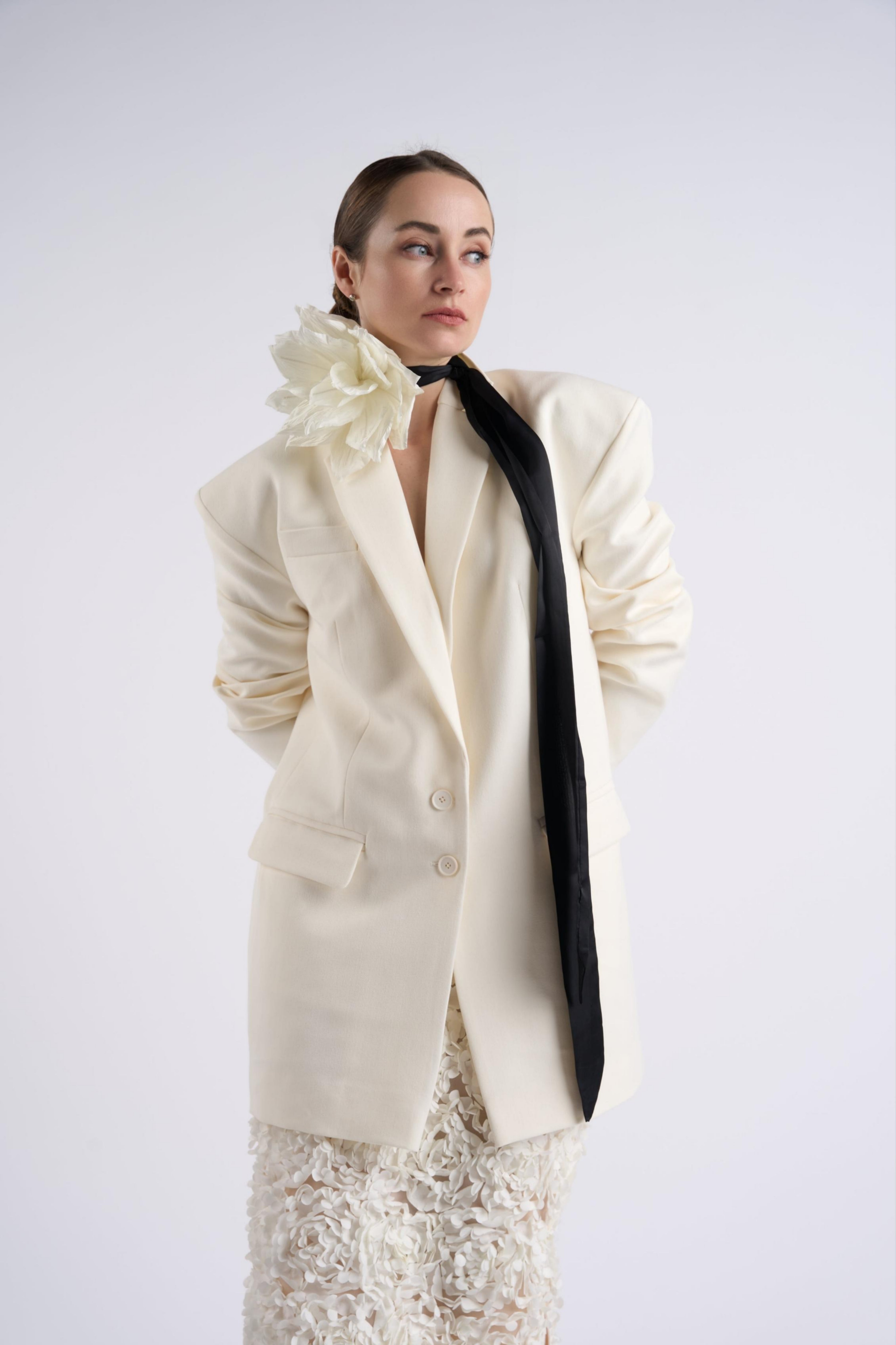 FLAME BROOCH/ CHOKER